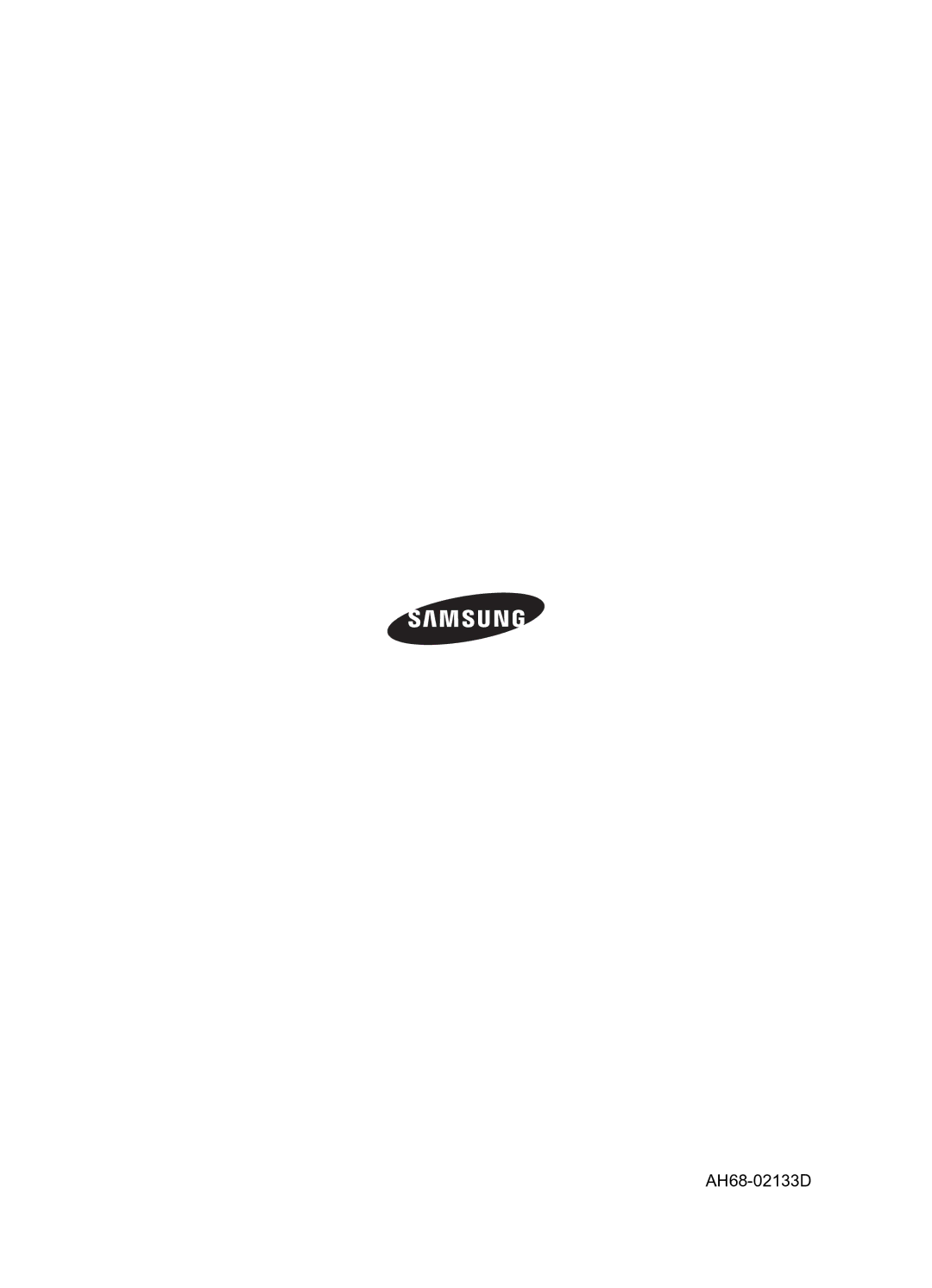 Samsung HT-BD2ER/XET manual AH68-02133D 