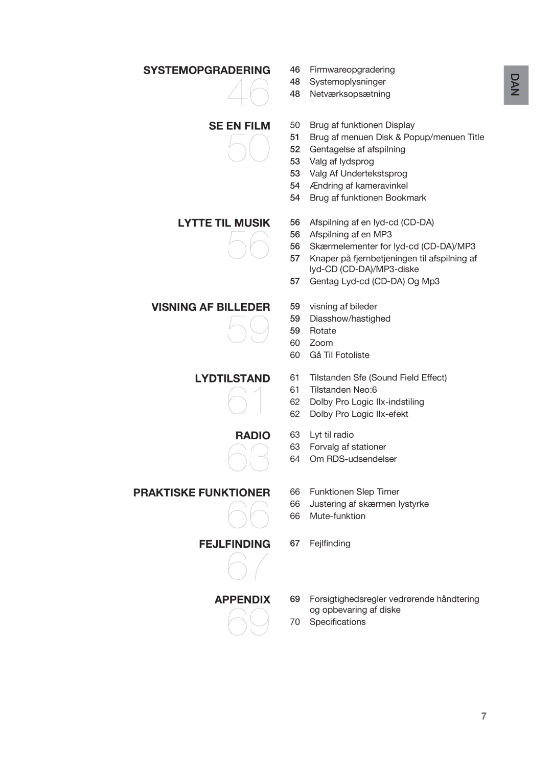 Samsung HT-BD2R/XEE manual Dan 