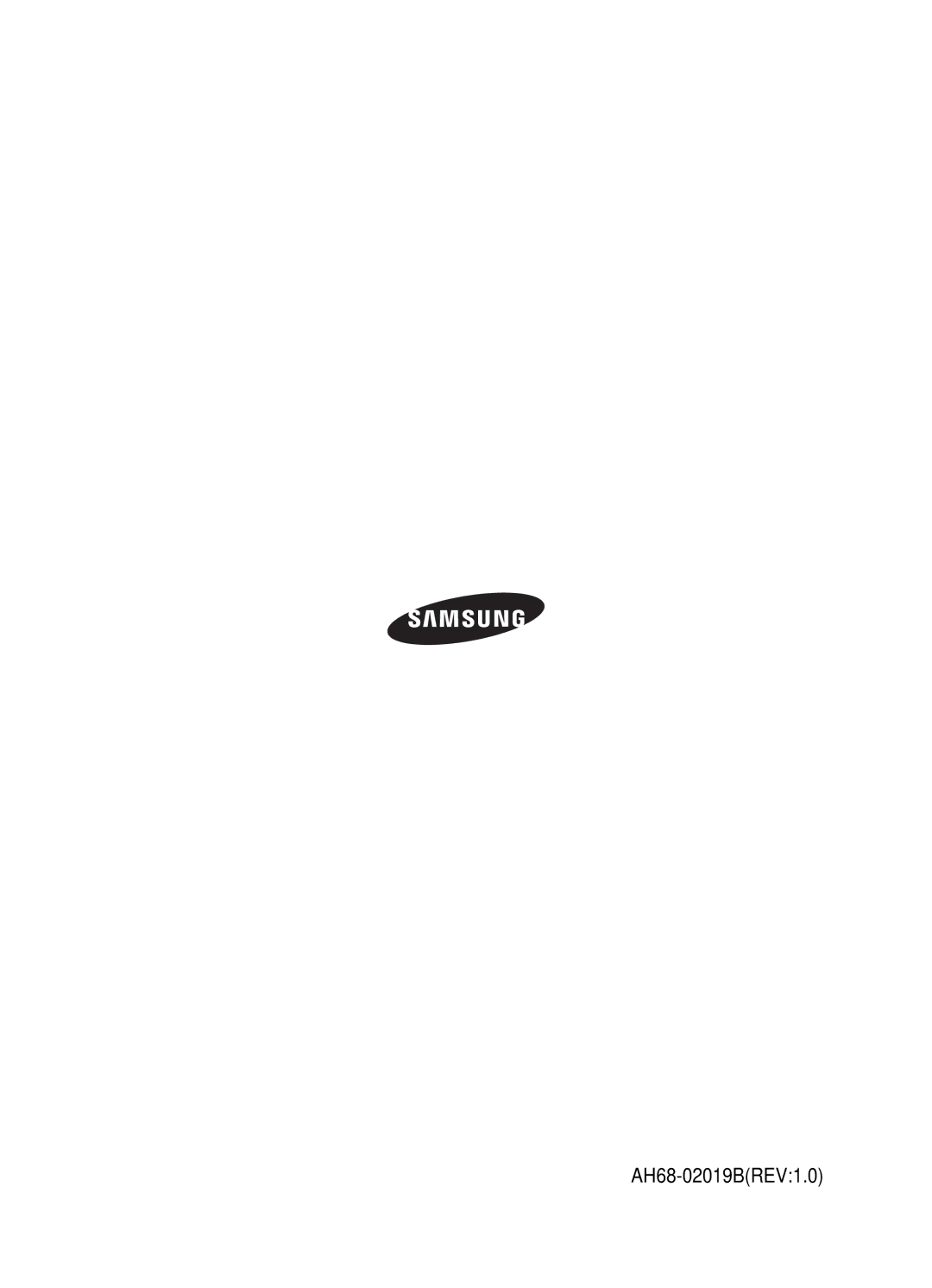 Samsung HT-BD2R/XET, HT-BD2R/XEF, HT-BD2R/XEO, HT-BD2R/XEE manual AH68-02019G 