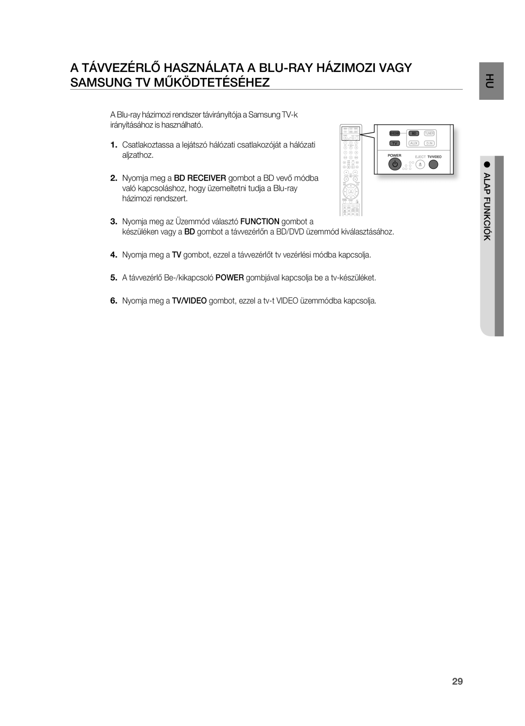 Samsung HT-BD2R/XEO, HT-BD2R/XEF, HT-BD2R/XET, HT-BD2R/XEE manual 