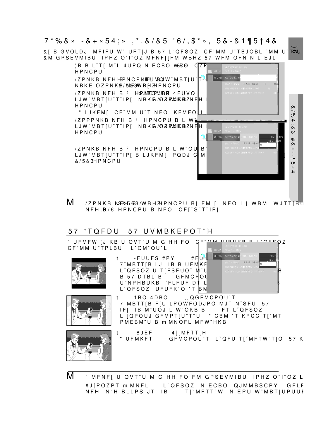 Samsung HT-BD2R/XEF, HT-BD2R/XET, HT-BD2R/XEO manual VIDEó LEJÁTSZó/KIMENET FUNKCIóK TELEPíTÉSE, TV Aspect TV tulajdonság 