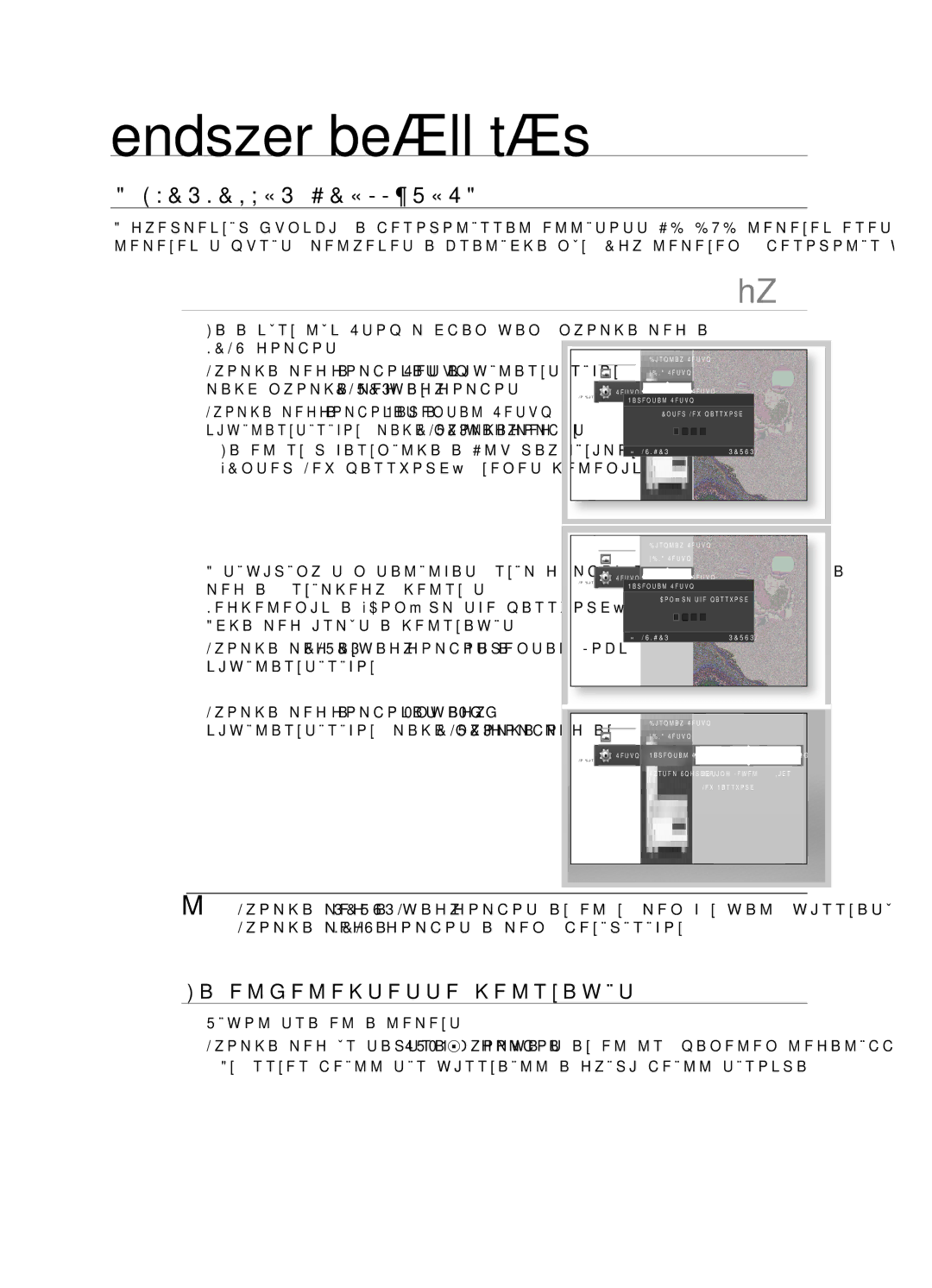 Samsung HT-BD2R/XET, HT-BD2R/XEF Gyermekzár BEÁLLíTÁSA, Ha elfelejtette jelszavát, Parental Setup Parental Lock Off 