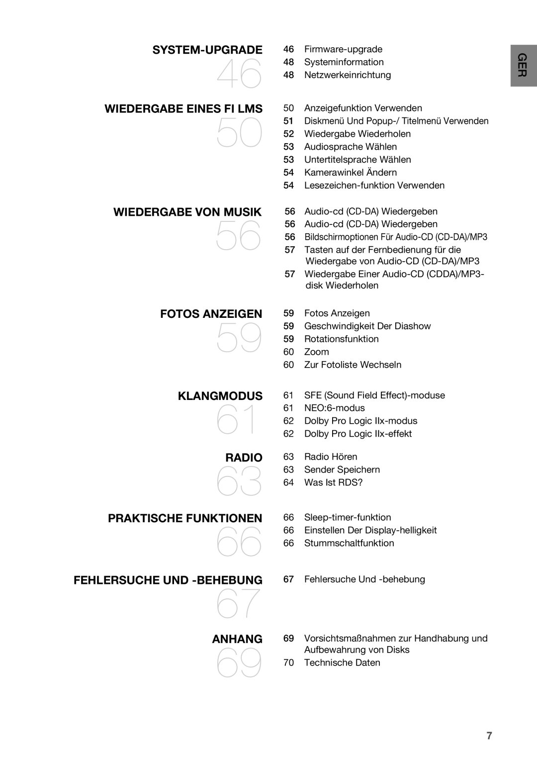 Samsung HT-BD2R/XEF manual Ger 