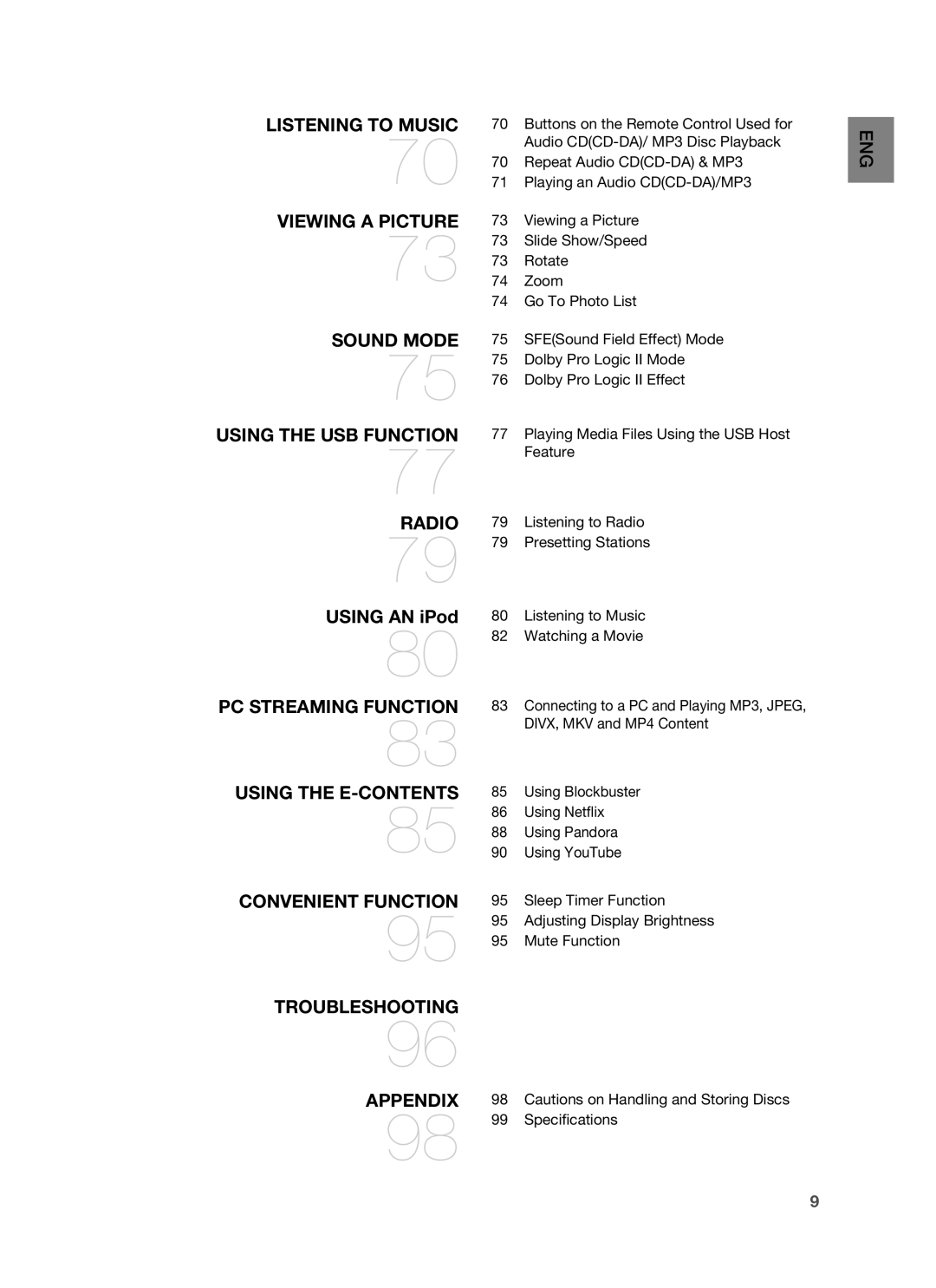 Samsung HT-BD3252 user manual Using AN iPod 