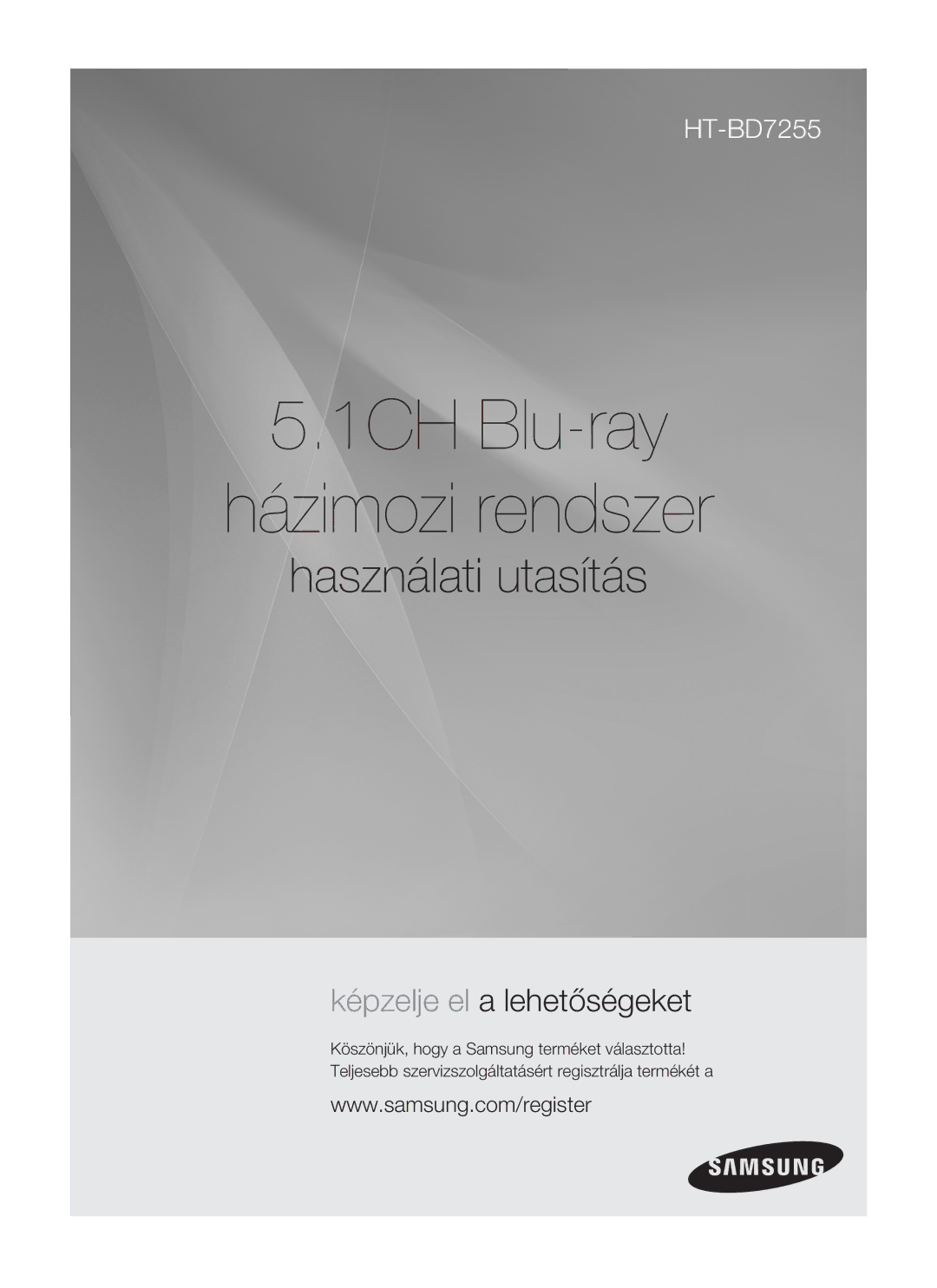 Samsung HT-BD7255R/XEE, HT-BD7255R/EDC manual 1CH Blu-ray Házimozi rendszer 