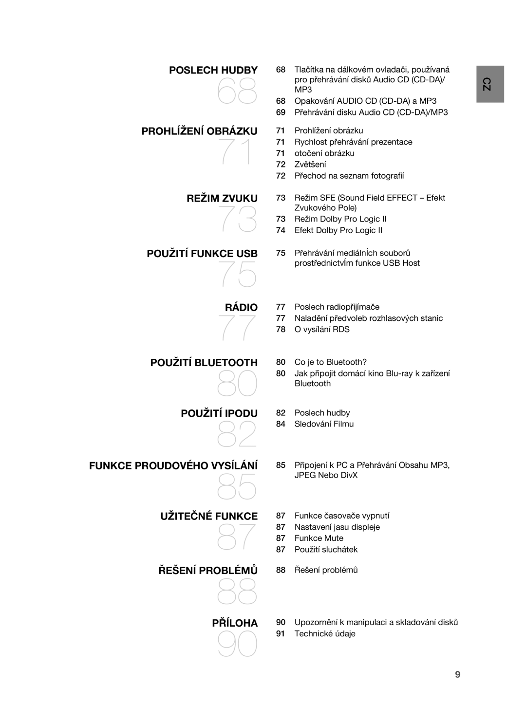 Samsung HT-BD7255R/EDC manual MP3 