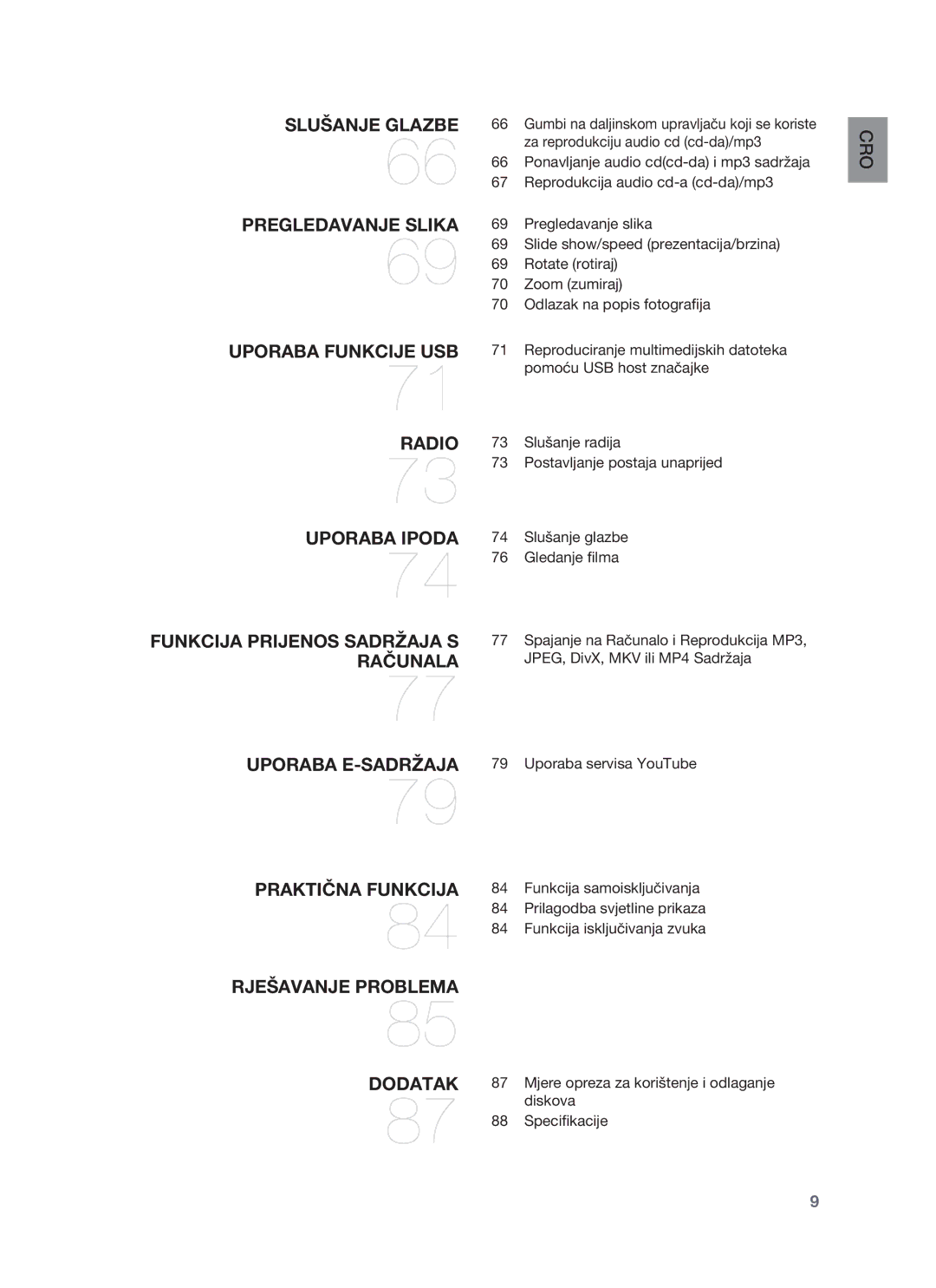 Samsung HT-BD8200T/EDC manual Cro 