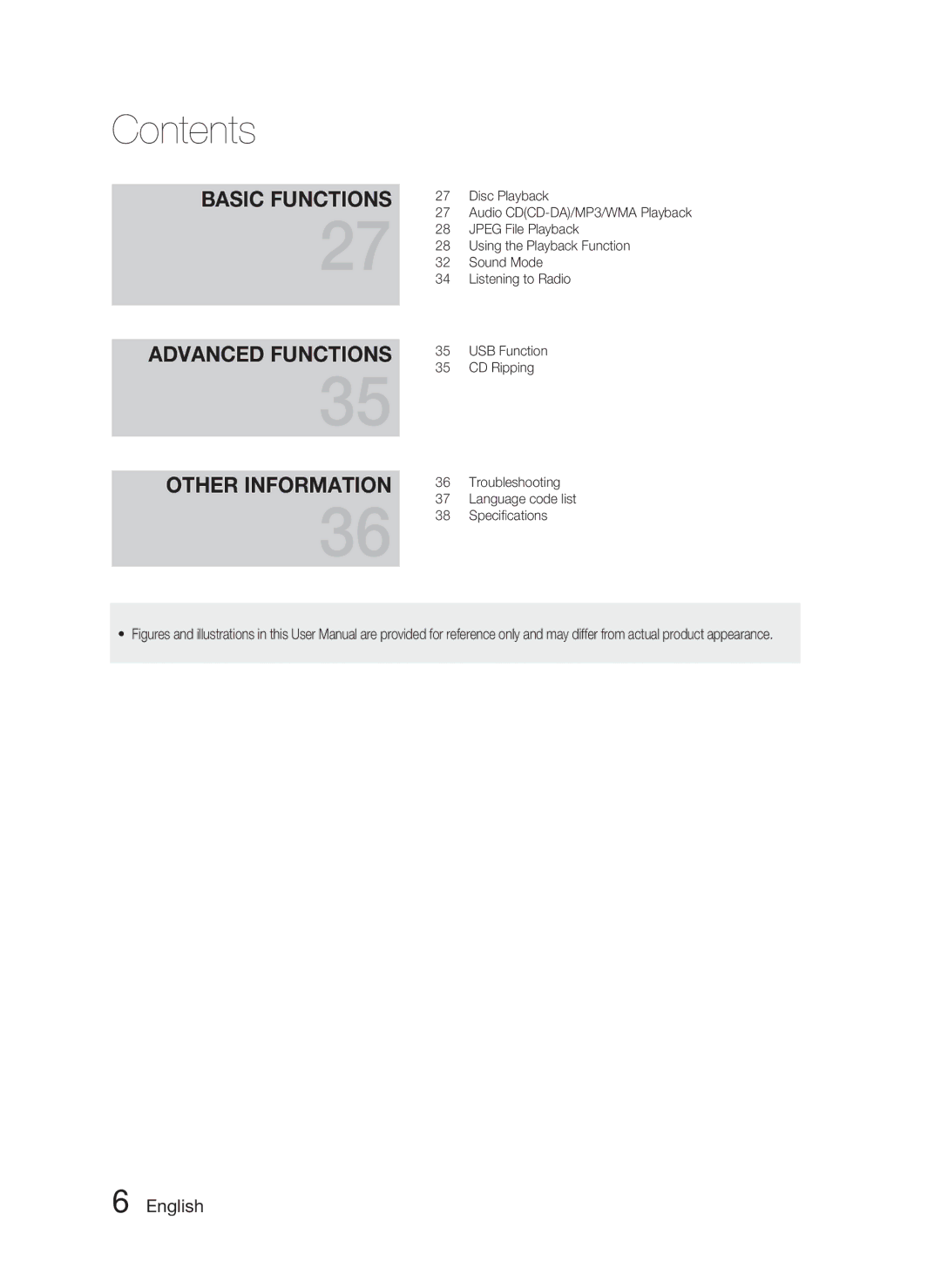 Samsung HT-C453N/XEN, HT-C450N/XEN, HT-C450N/EDC, HT-C453N/EDC, HT-C445N/EDC manual Advanced Functions 