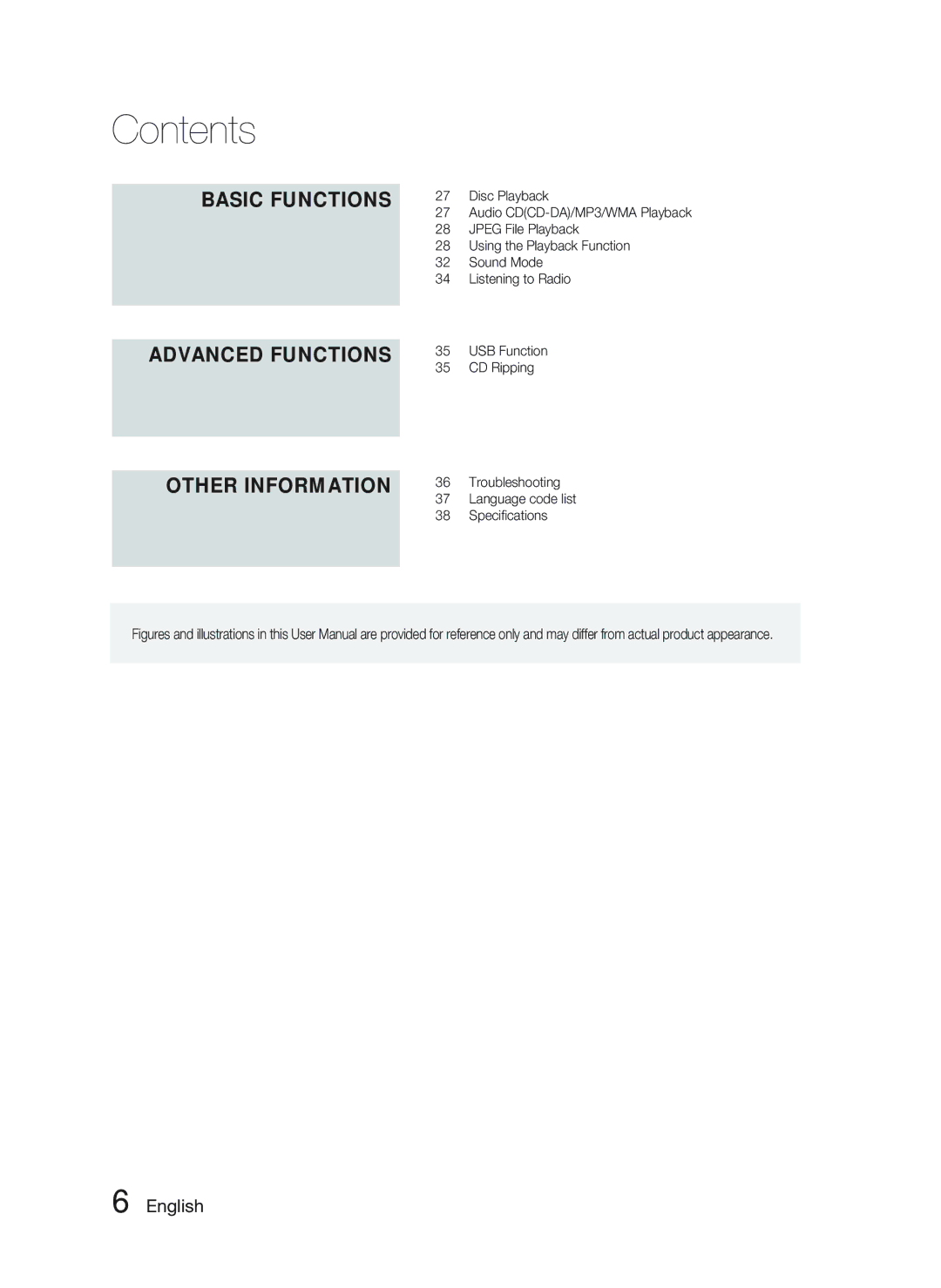 Samsung HT-C453N/XER, HT-C455N/XER manual Advanced Functions 