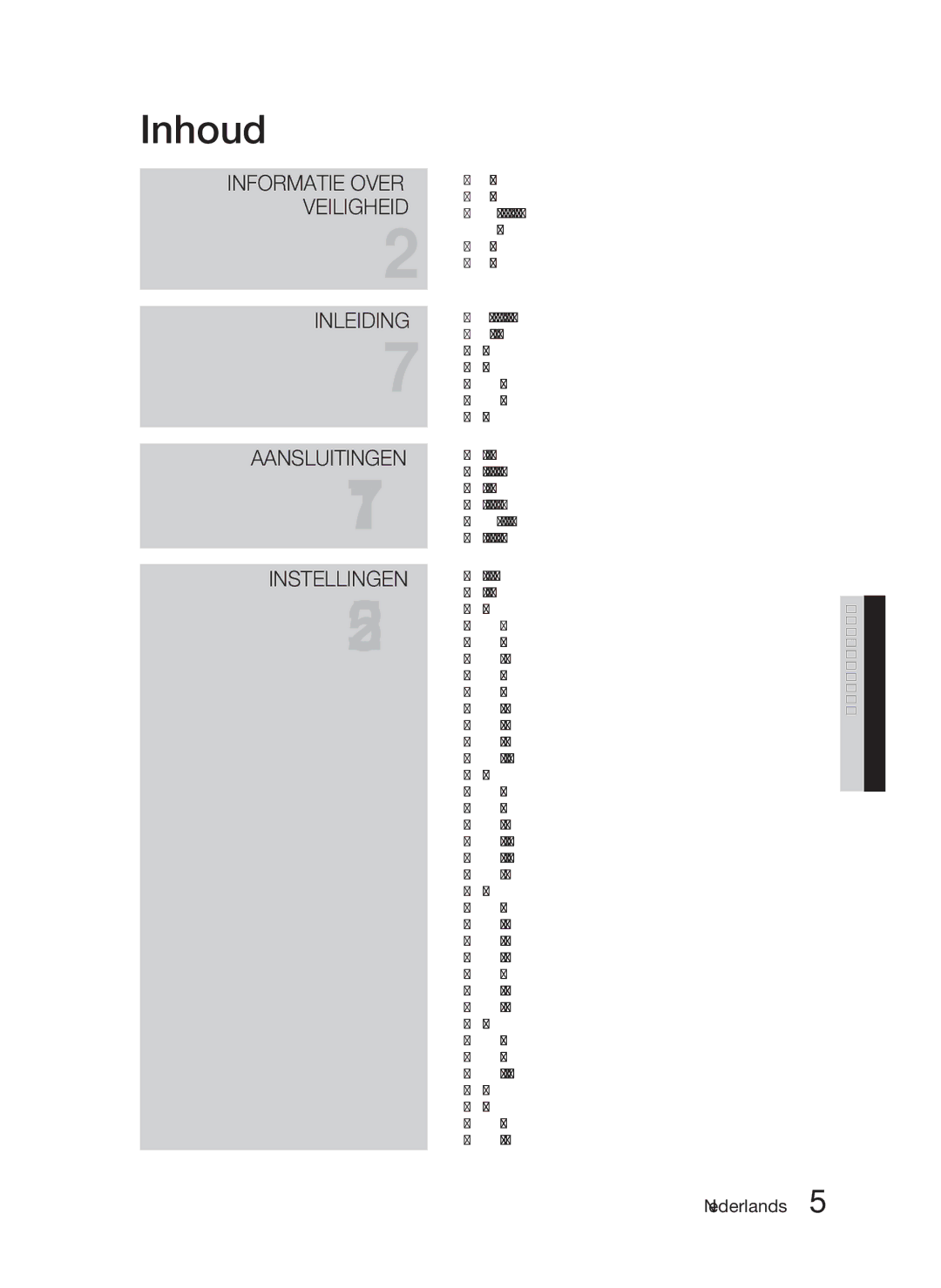 Samsung HT-C6800/XEF, HT-C6800/EDC, HT-C6800/XEN manual Inhoud 