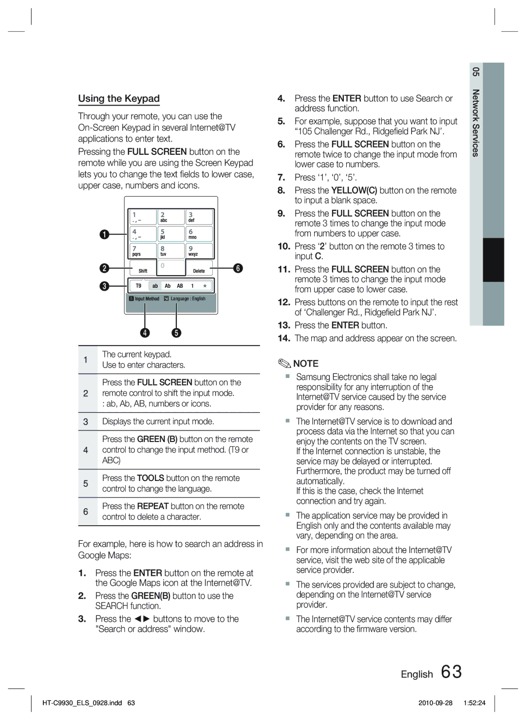 Samsung HT-C9930/XEN, HT-C9930/XEF, HT-C9930/XEE manual English 