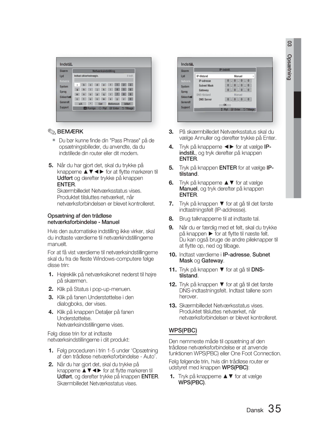 Samsung HT-D4500/XE manual Wpspbc 