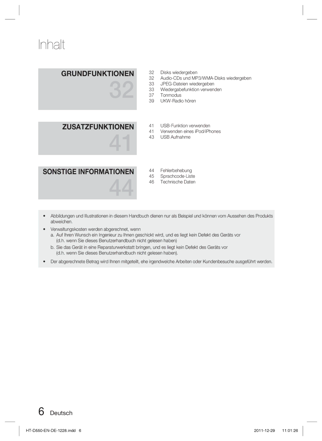 Samsung HT-D555/ZF Disks wiedergeben, JPEG-Dateien wiedergeben, Wiedergabefunktion verwenden, Tonmodus, UKW-Radio hören 