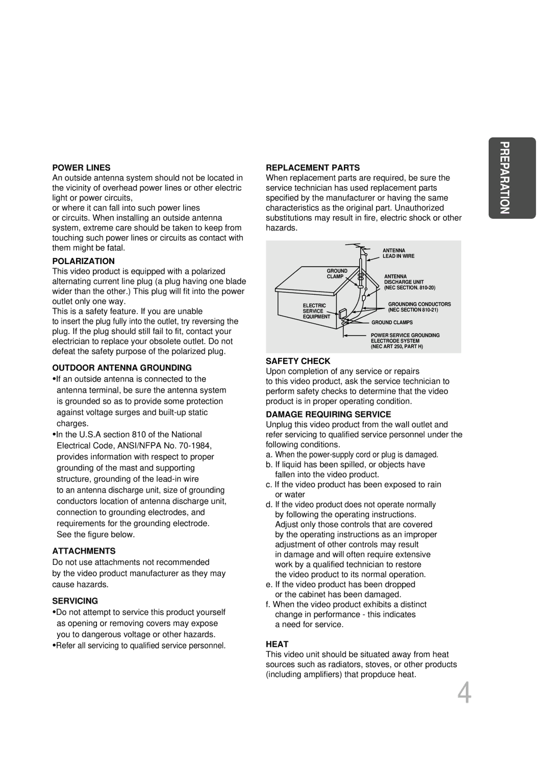 Samsung HT-DB600 instruction manual Power Lines 