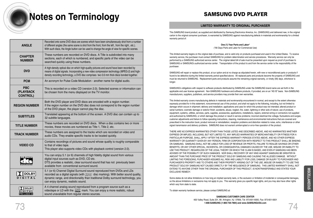 Samsung HT-DB660 Be chosen from the menu displayed on the TV monitor, DVD player, the player cannot play the disc 