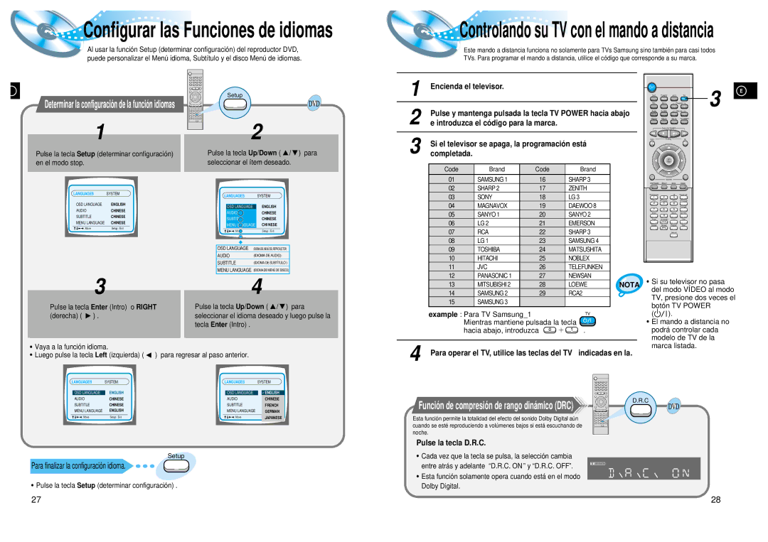 Samsung HTDL200RH/EDC, HT-DL200 manual Encienda el televisor, Si el televisor se apaga, la programació n está, Completada 