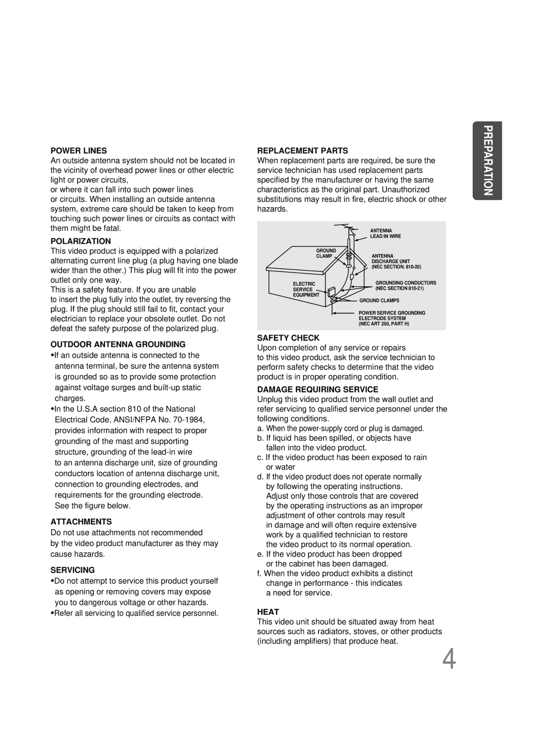 Samsung HT-DS660T instruction manual Power Lines 