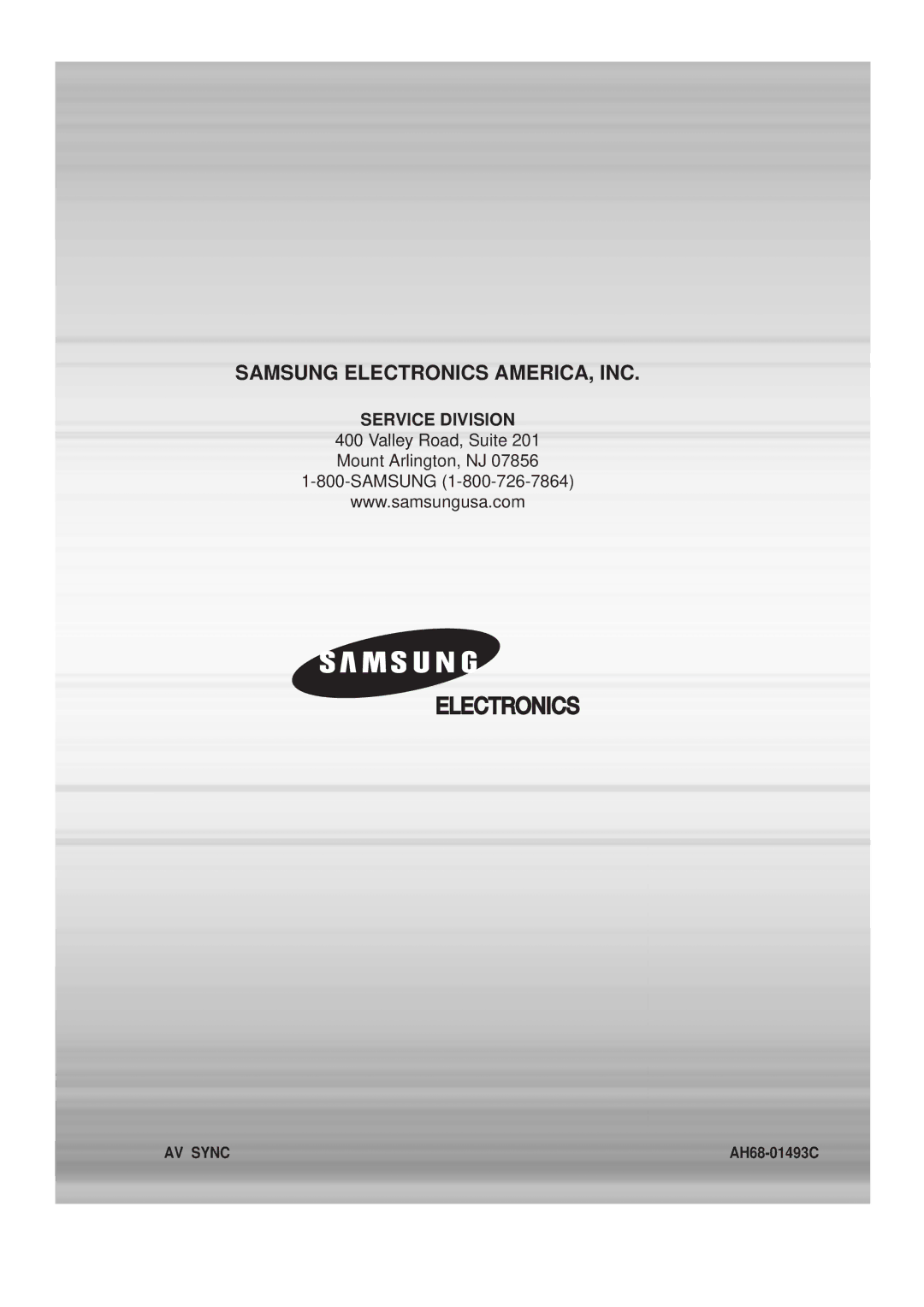 Samsung HT-DS660T instruction manual Samsung Electronics AMERICA, INC 