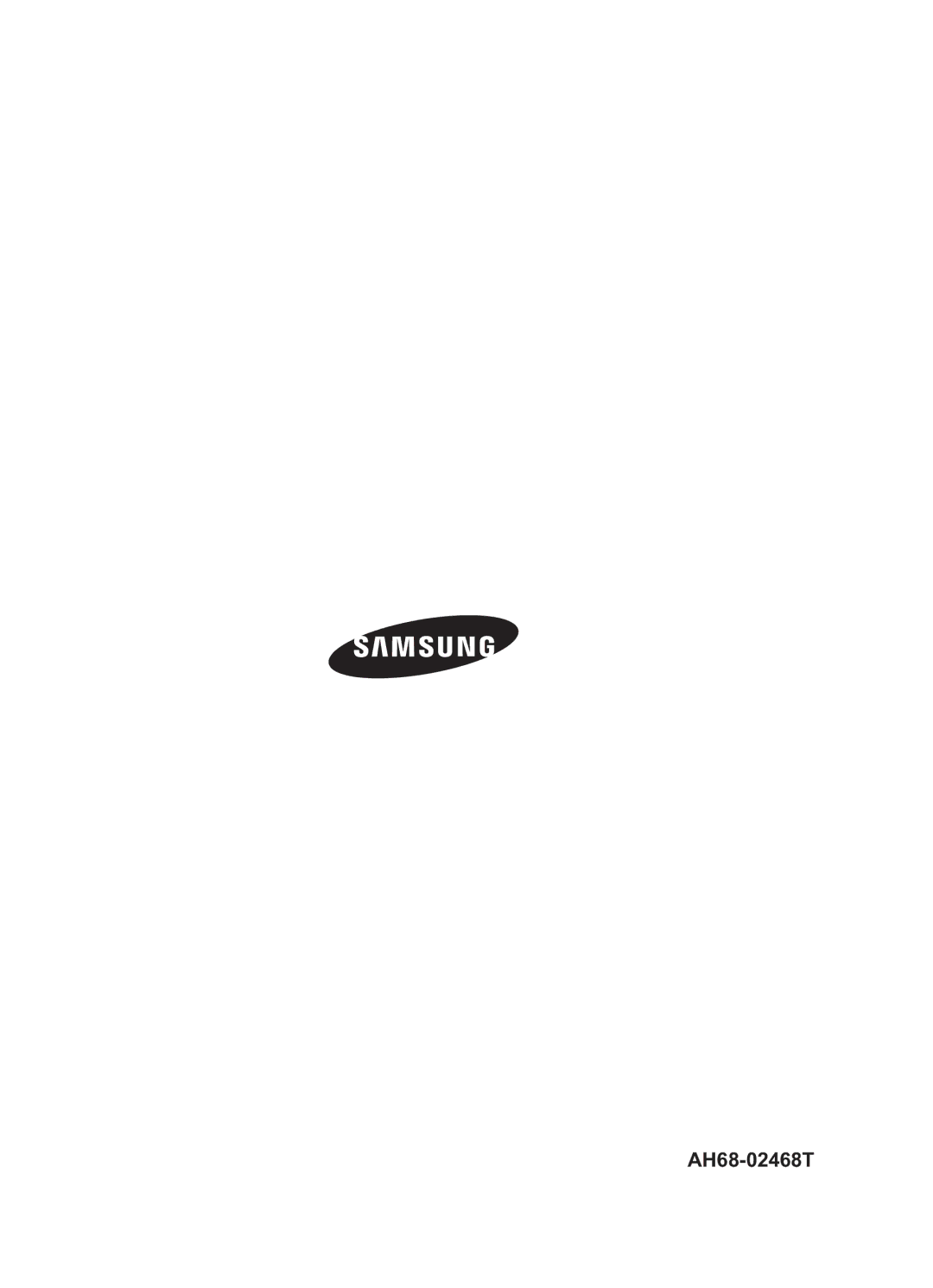 Samsung HT-E320/SQ manual AH68-02468T 