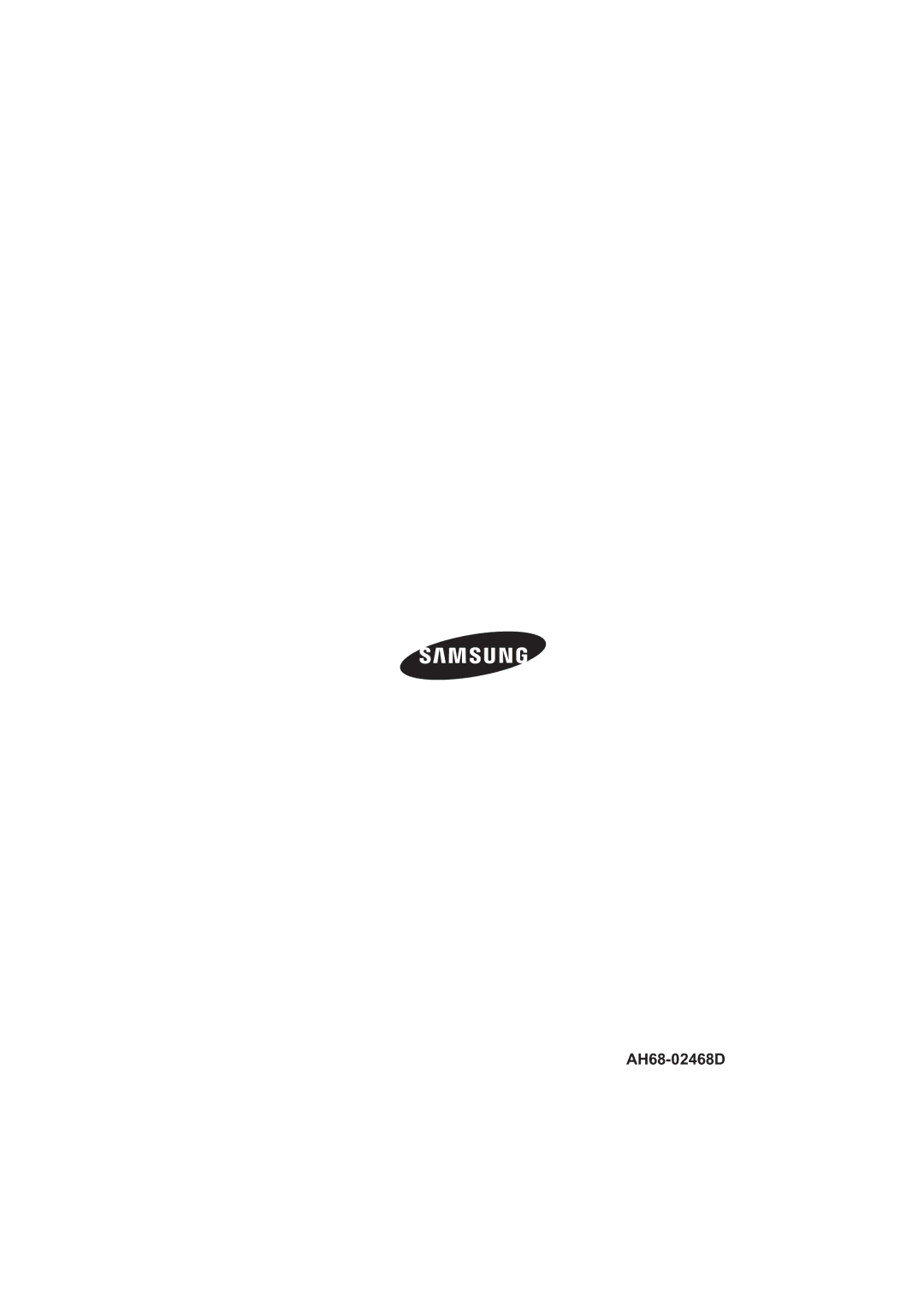 Samsung HT-E320/SQ manual AH68-02468D 