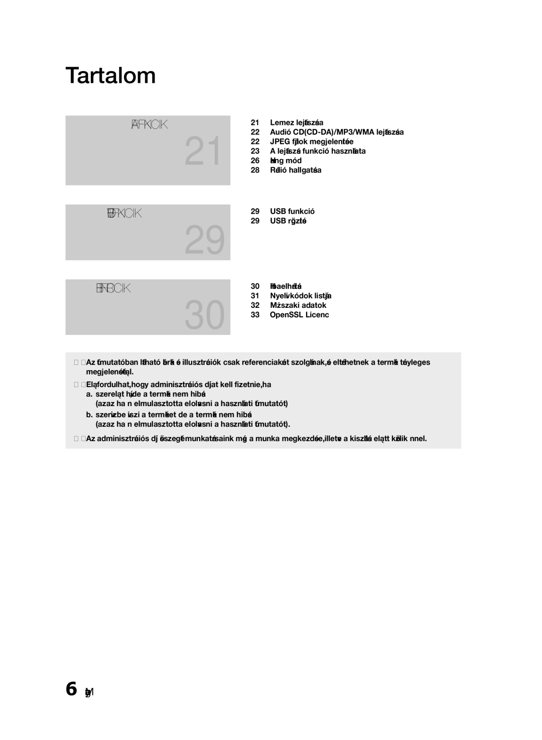 Samsung HT-E330/EN manual Alapfunkciók További Funkciók 