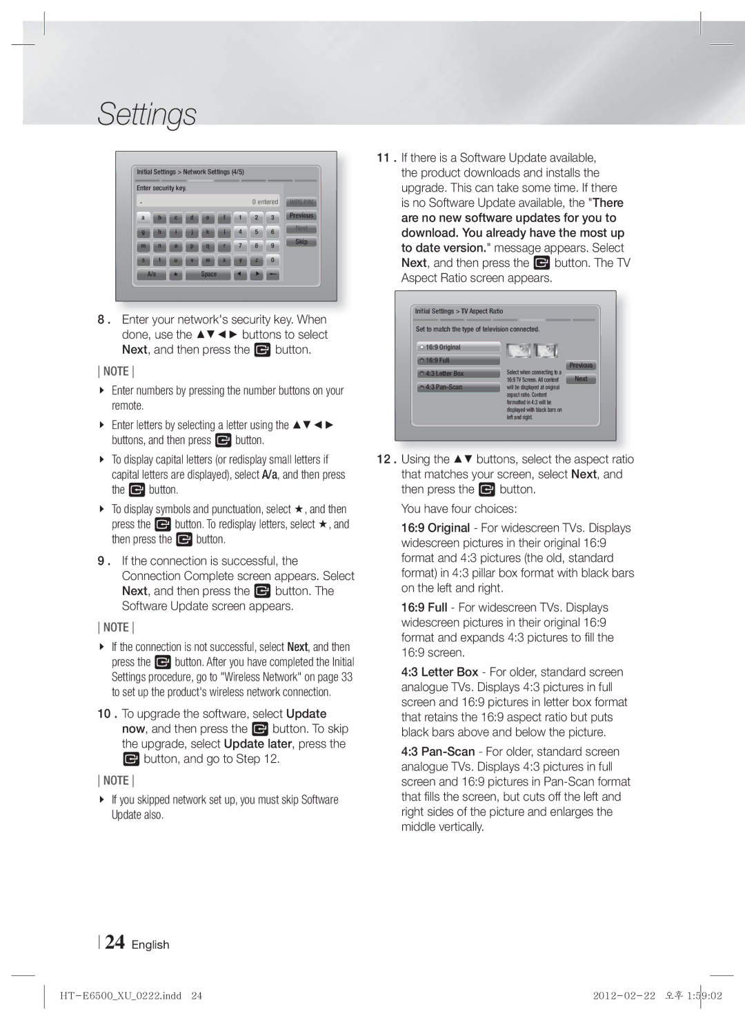 Samsung HT-E6500/XN, HT-E6500/EN, HT-E6500/XE manual Enter numbers by pressing the number buttons on your remote, Pan-Scan 