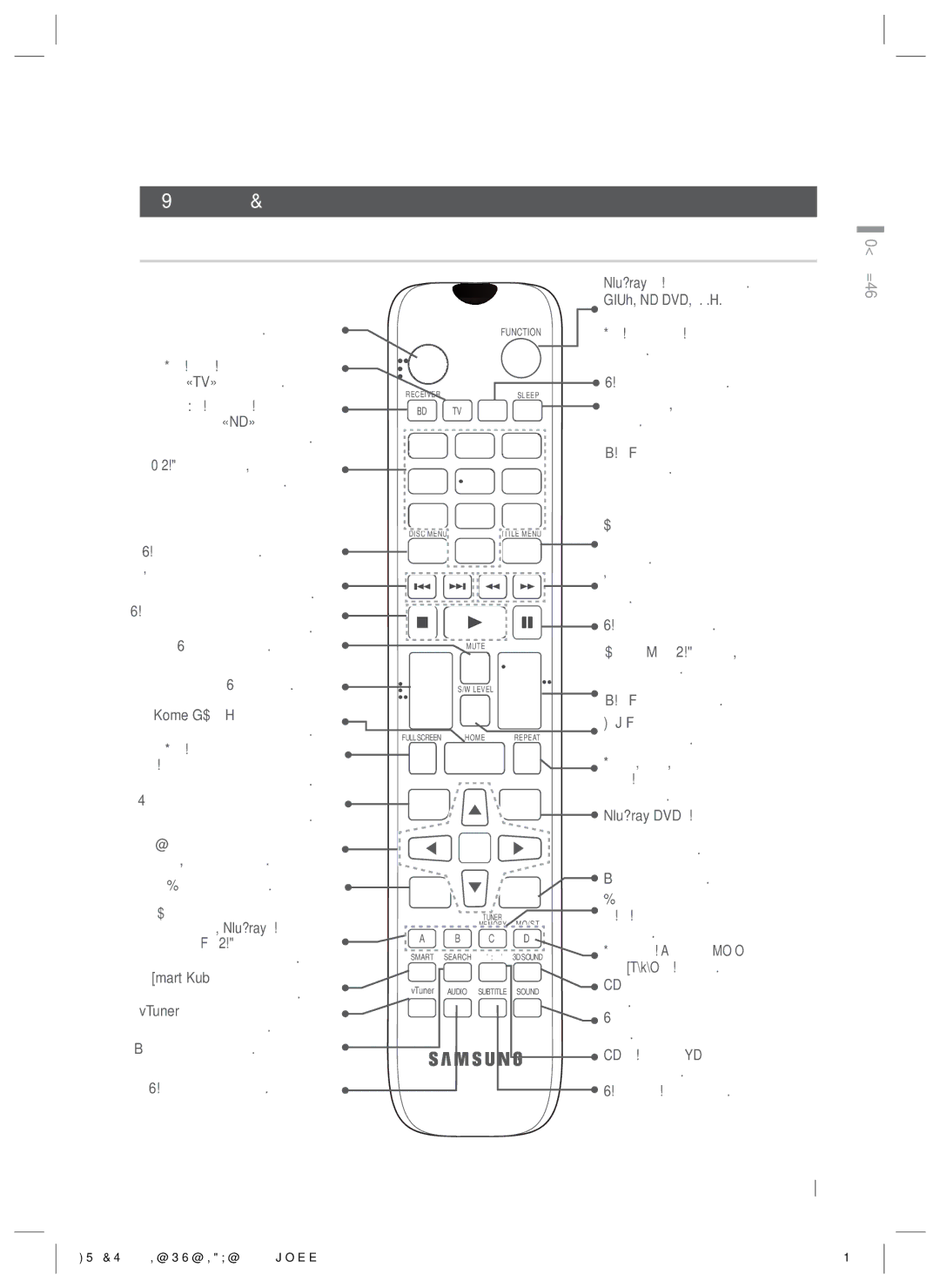 Samsung HT-ES4200K/RU manual Қашықтан басқару құралымен танысу 