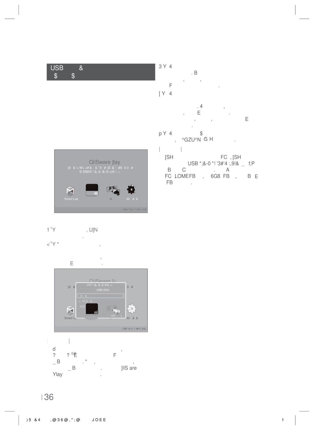 Samsung HT-ES4200K/RU manual USB сақтау құрылғысындағы Файлдарды ойнату, Немесе, 36 Қазақша 