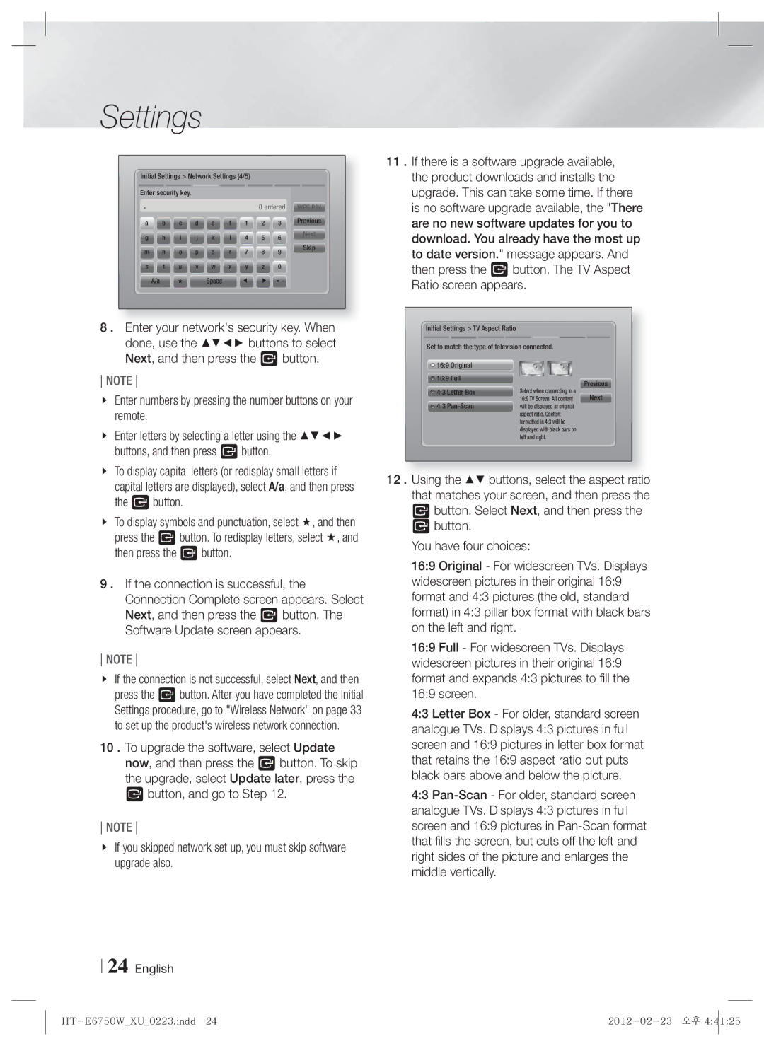 Samsung HT-E6750W/EN manual Enter numbers by pressing the number buttons on your remote, Button You have four choices 