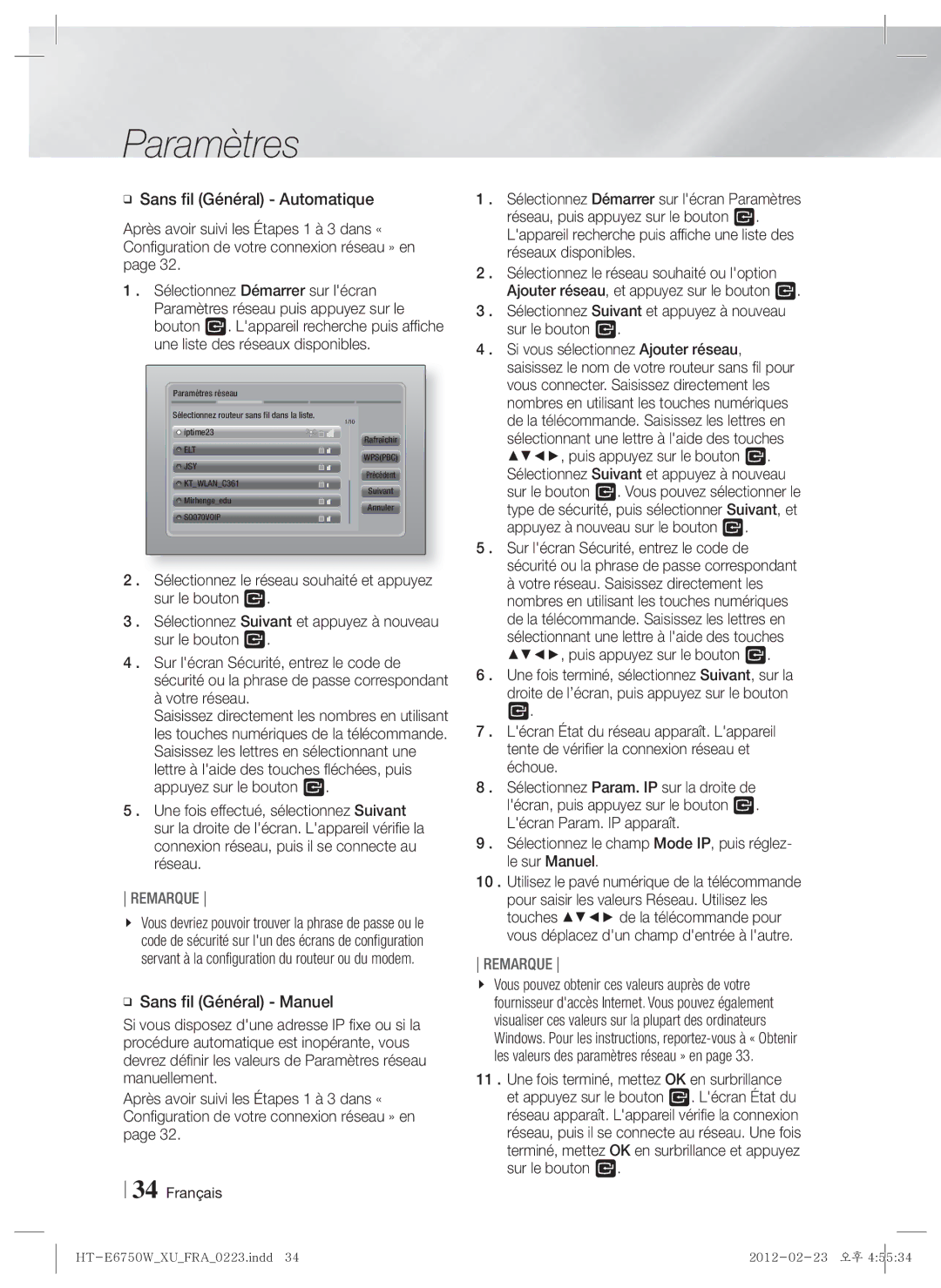 Samsung HT-E6750W/ZF, HT-ES6200/XN, HT-E6750W/XN, HT-ES6200/EN, HT-E6750W/TK, HT-E6750W/EN, HT-ES6200/ZF manual Elt 