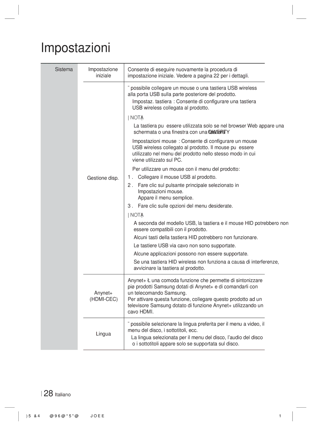 Samsung HT-ES6200/ZF, HT-ES6600/ZF manual Sistema 