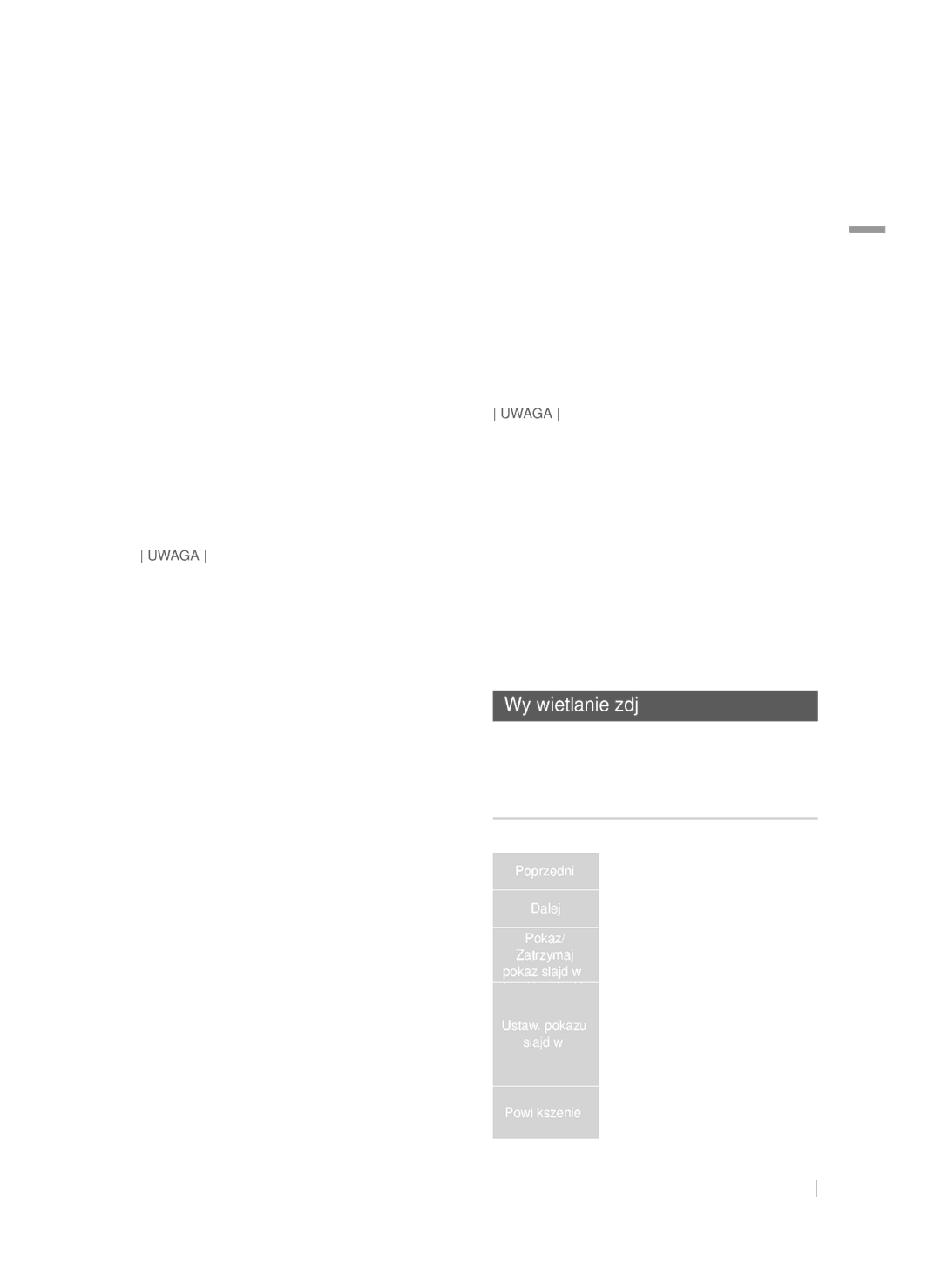 Samsung HT-FS9200/EN manual Wyświetlanie zdjęć, Odłączanie urządzenia Bluetooth od zestawu Kina domowego, Disconnected 