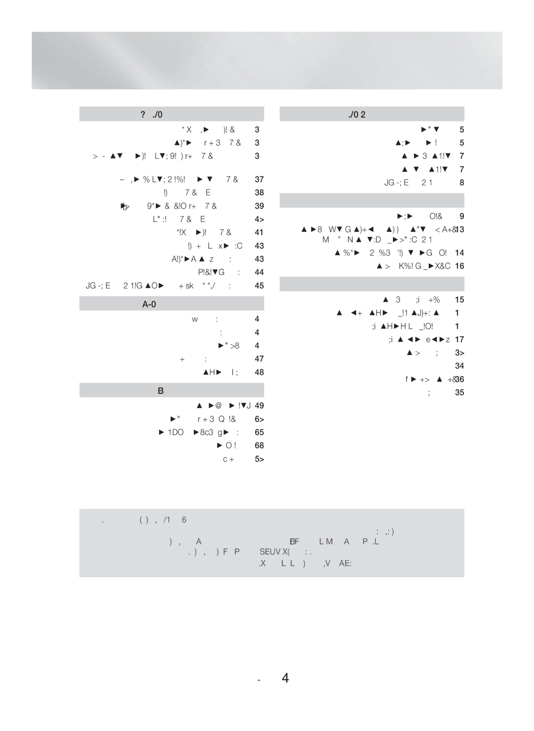 Samsung HT-H5550K/SJ manual ﻯﻮﺘﺤﻤﻟﺍ ﻞﻴﻐﺸﺗ, ﺔﻜﺒﺸﻟﺍ ﺕﺎﻣﺪﺧ, ﻖﺤﻠﻤﻟﺍ, ﻞﻴﻐﺸﺘﻟﺍ ﺀﺪﺑ, ﺕﻼﻴﺻﻮﺘﻟﺍ, ﺕﺍﺩﺍﺪﻋﻹﺍ 