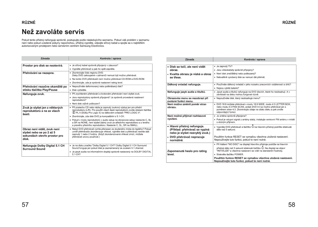 Samsung HT-P10R/ELS manual 