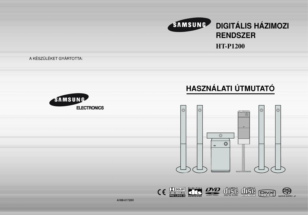 Samsung HT-P1200R/ELS manual Digitális Házimozi Rendszer 