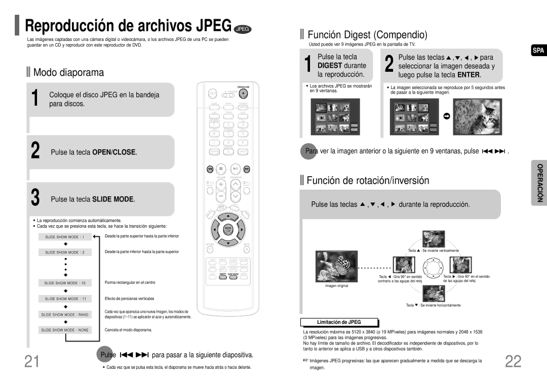 Samsung HT-P70R/ELS manual Para discos, Pulse las teclas , , , durante la reproducción 