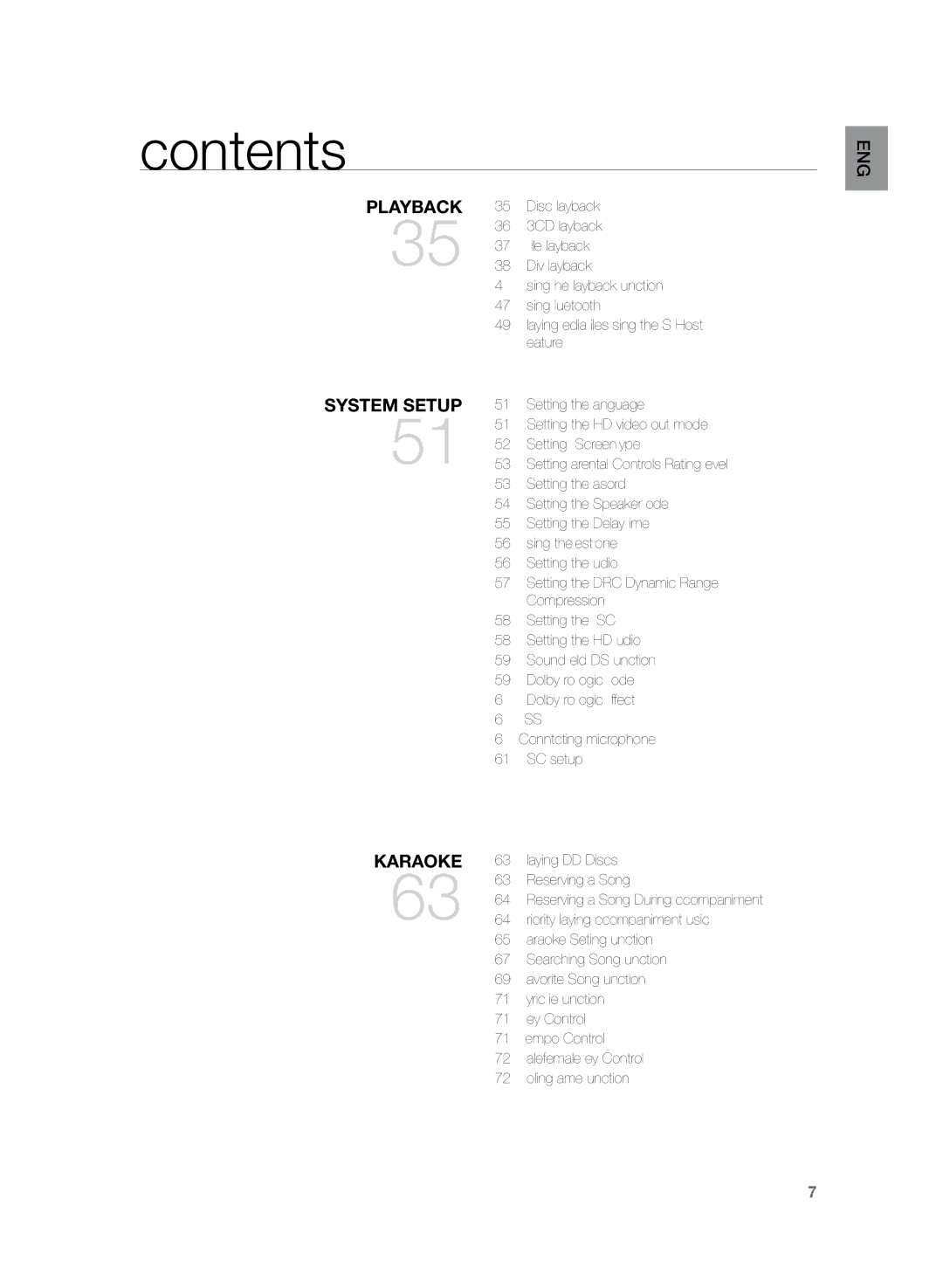 Samsung HT-TKZ425R/XER Disc Playback, MP3/WMA-CD Playback, Jpeg File Playback, DivX Playback, Using The Playback Function 