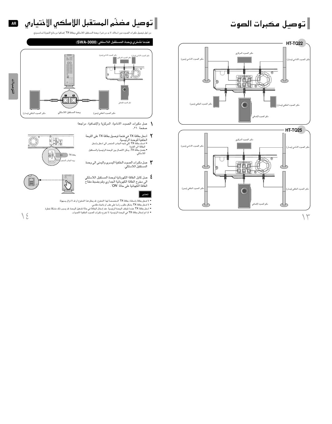 Samsung HT-TQ22T/FMC, HT-TQ25T/XSG manual 12 ÅHW, «∞ößKJw «∞Lº∑I∂q …Ëb, ´Jºw U¢πUÁ √Ë ´IV ´Kv ¸√ßU ±IKu» AJq XT Duæw ¢bîq ô 