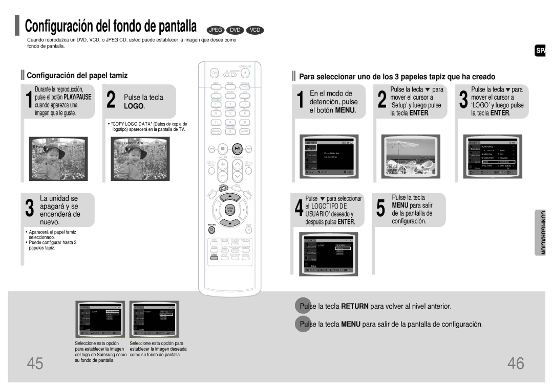 Samsung HT-TWP32R/ELS manual La unidad se Apagará y se encenderá de nuevo, Pulse la tecla, Pulse para seleccionar 