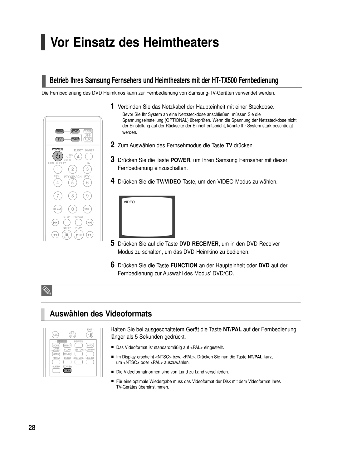 Samsung HT-TX500R/XEF, HT-TX500T/ADL manual 