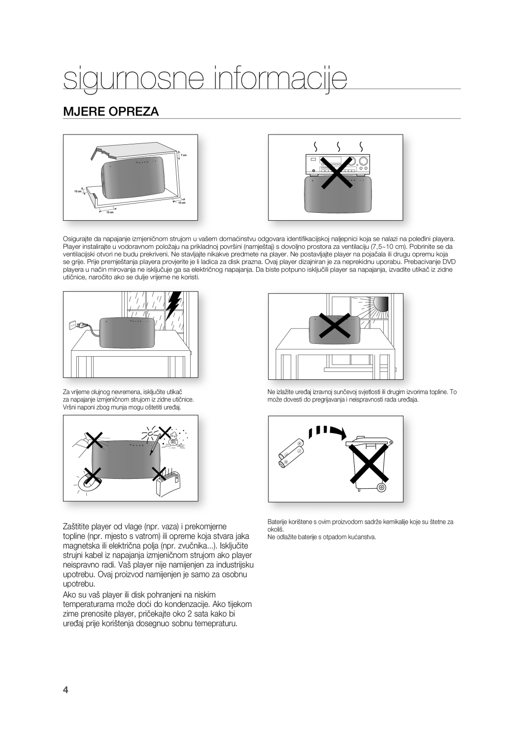 Samsung HT-TX715T/EDC, HT-X715T/EDC manual MjeRe oPReza 