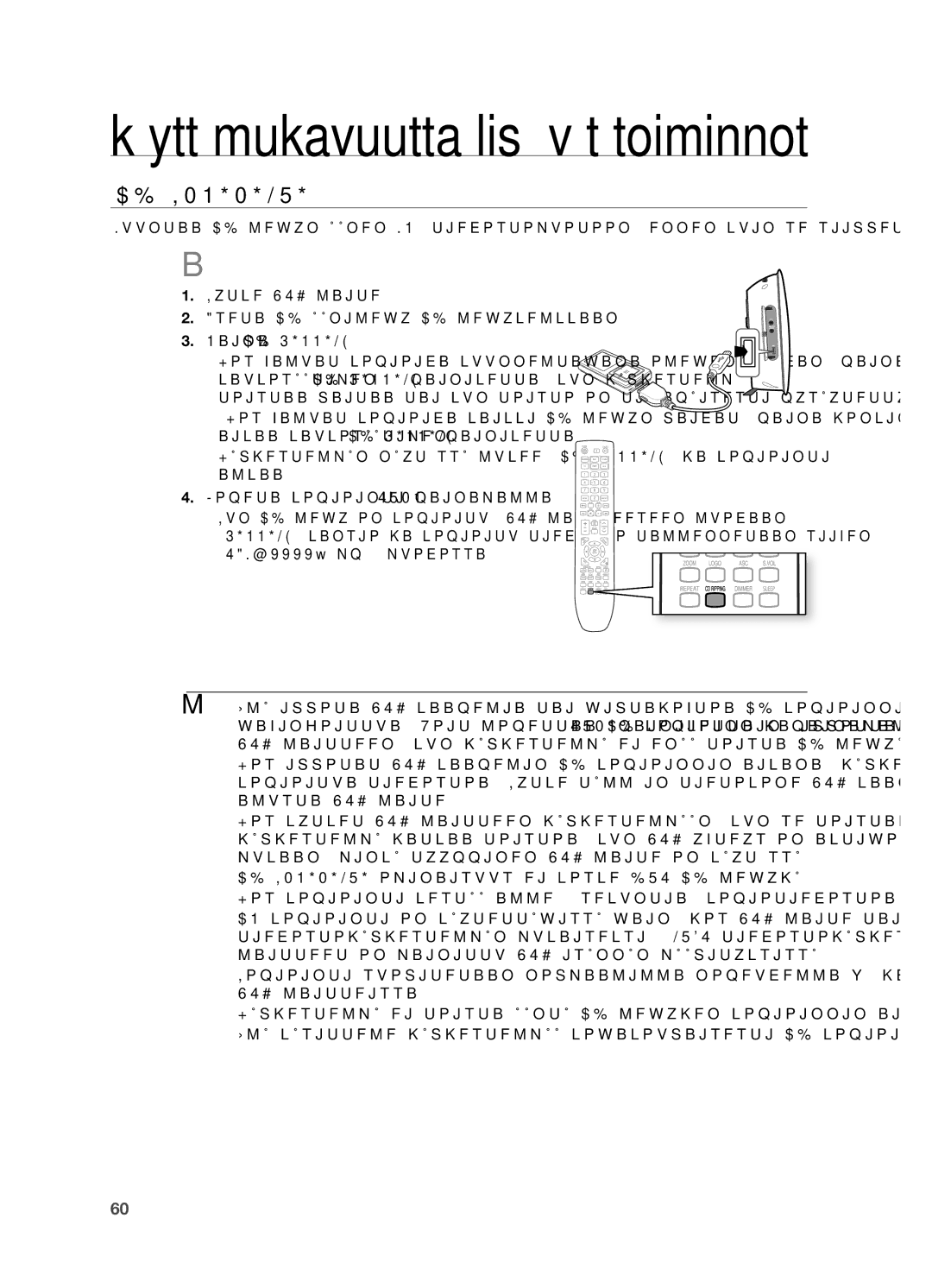 Samsung HT-TX725GT/XEE, HT-X725GT/XEE manual CD-KoPIoINTI 