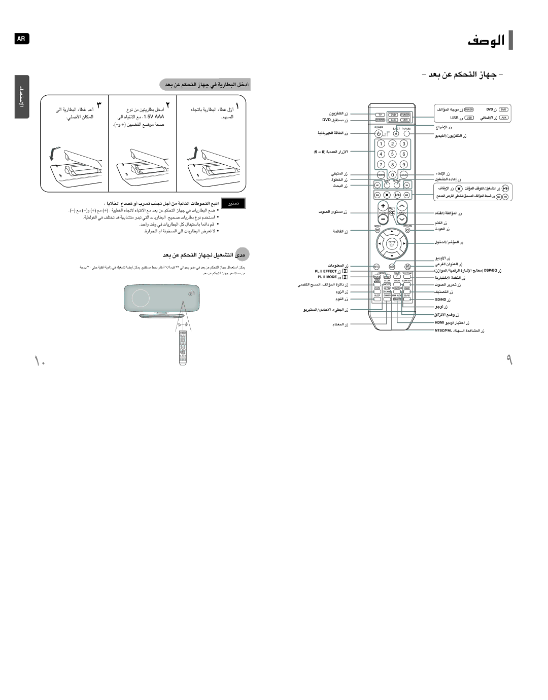 Samsung HT-XQ100T/XSG, HT-TXQ100T/HAO, HT-XQ100T/FAL Fb ´s «∞∑Jr §NU ≠w «∞∂DU¸¥W √œîq, ÅKw« «∞LJUÊ, «∞ºNr, + «∞IC∂Os ±ul ÅW 