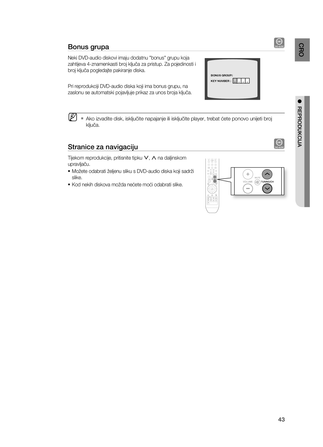 Samsung HT-TZ215R/EDC, HT-TZ212R/EDC, HT-Z310R/EDC, HT-Z210R/EDC, HT-TZ315R/EDC manual Bonus grupa 