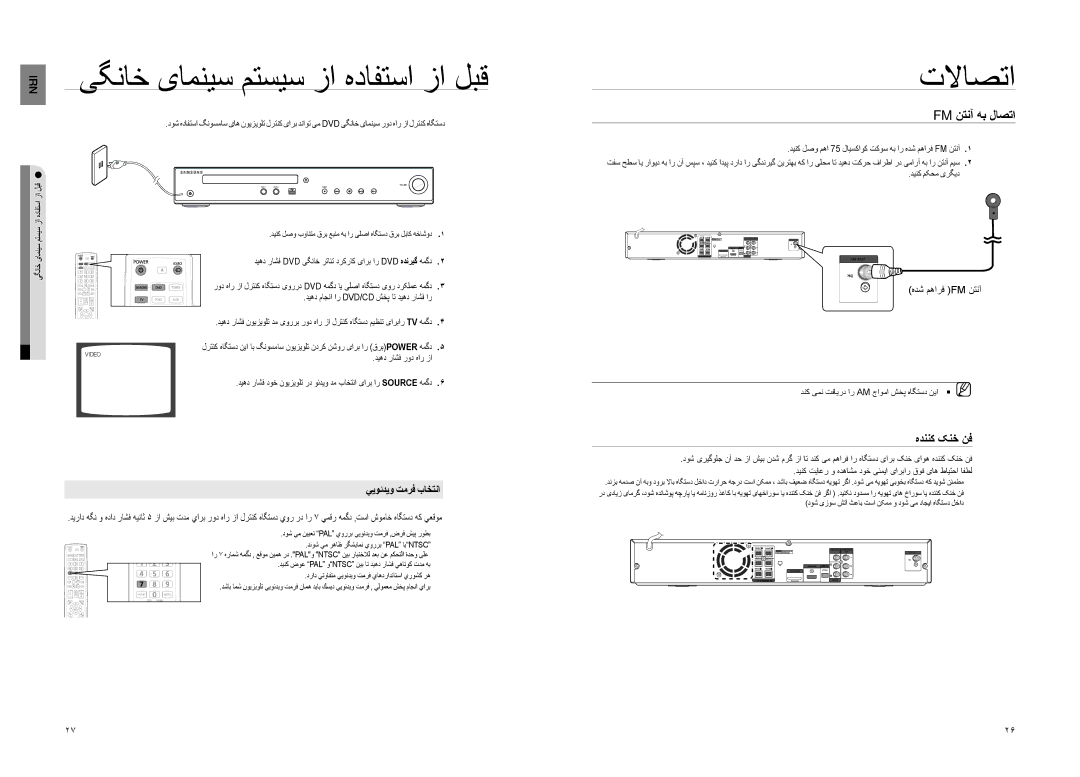 Samsung HT-TZ225T/MEA Fm نتنآ هب لاصتا, هدننک کنخ نف, ييوئديو تمرف باختنا, دنک یمن تفایرد ار Am جاوما شخپ هاگتسد نیا ` M 