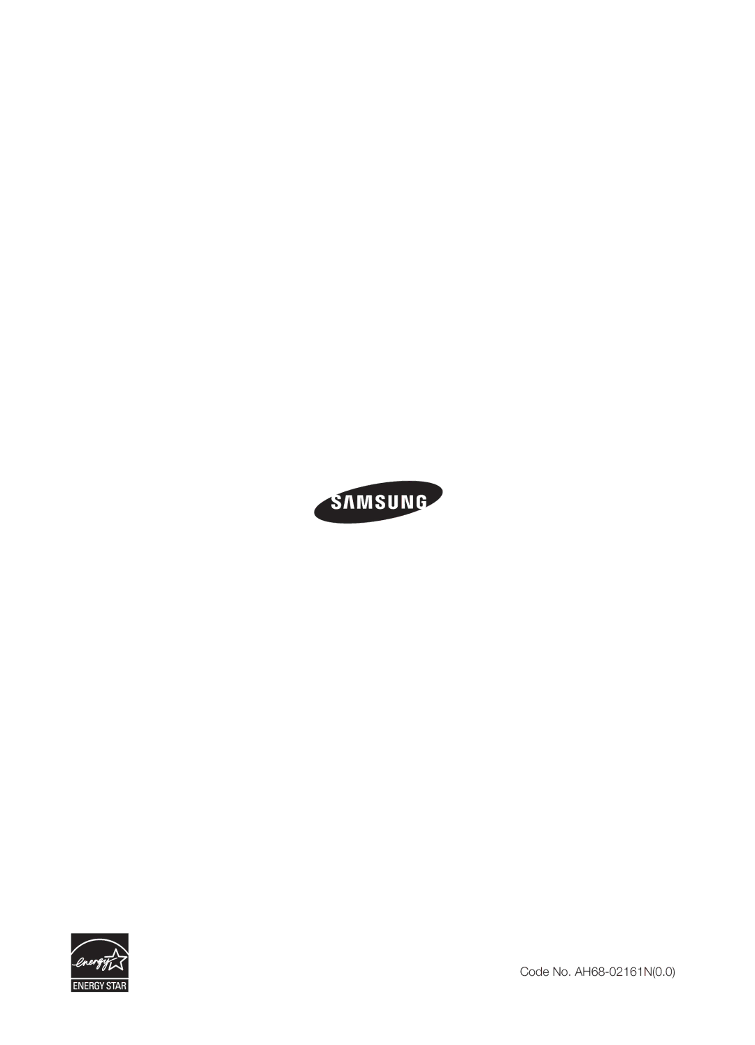 Samsung HT-TZ225T/SIM, HT-TZ222R/XER, HT-TZ225T/UMG, HT-Z220T/MEA, HT-Z210M/MEA, HT-TZ225T/HAC manual Code No. AH68-02161N0.0 