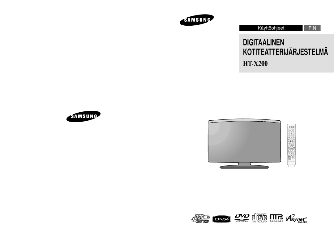 Samsung HT-X200R/XEE manual 