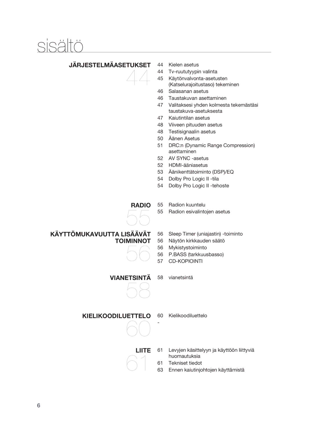 Samsung HT-X625T/XEE manual Cd-Kopiointi 