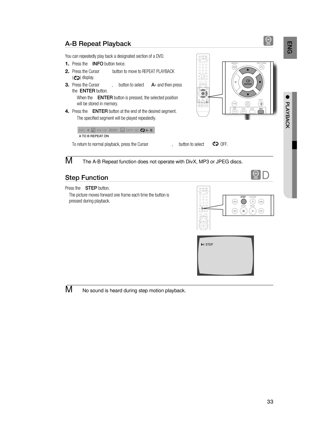 Samsung HT-X710 user manual Step Function 