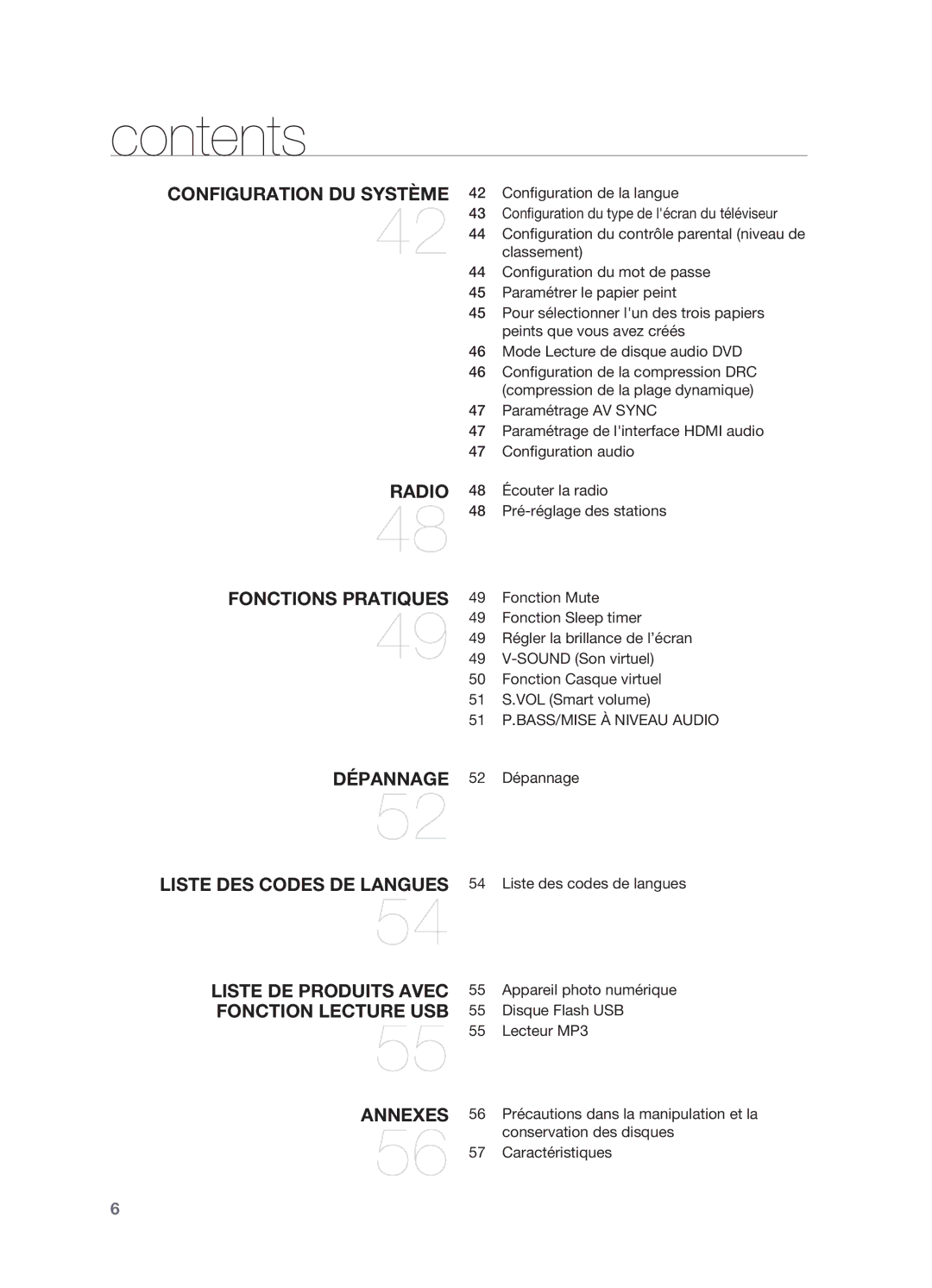 Samsung HT-X710T/XEF manual Contents 